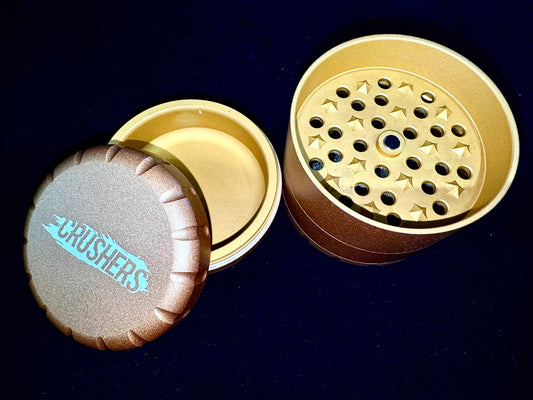 CRUSHERS 5-Piece Matte Aluminum Herb Grinder