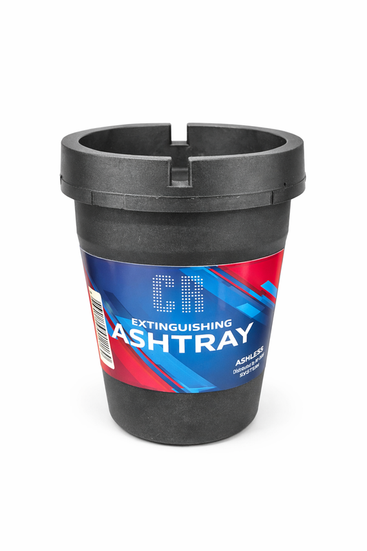 Extinguishing Ashtray – Smoke-Reducing, Ash-Free Design