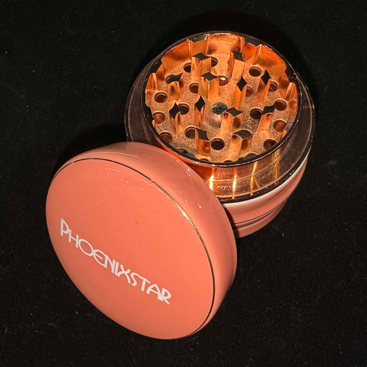 Phoenix Star Ceramic Herb Grinder (Includes Scraper & Brush)