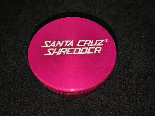 Santa Cruz XL 4-Piece Herb Grinder – Pink