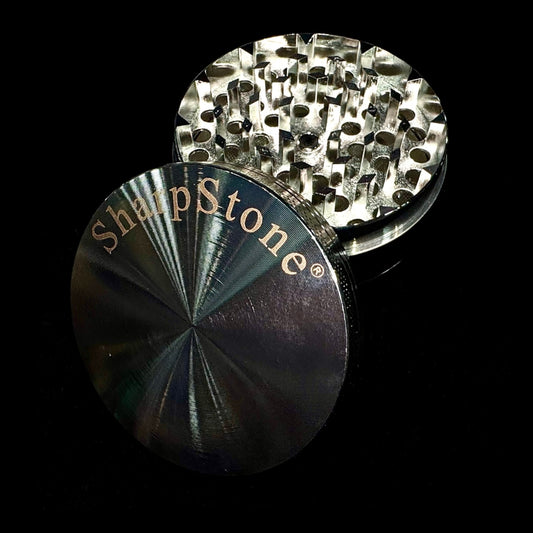 Sharp Stone Chrome Large Herb Grinder