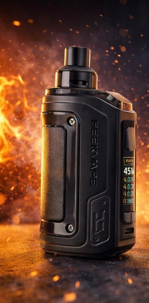 GeekVape H45 Pod Mod – Crystal Black