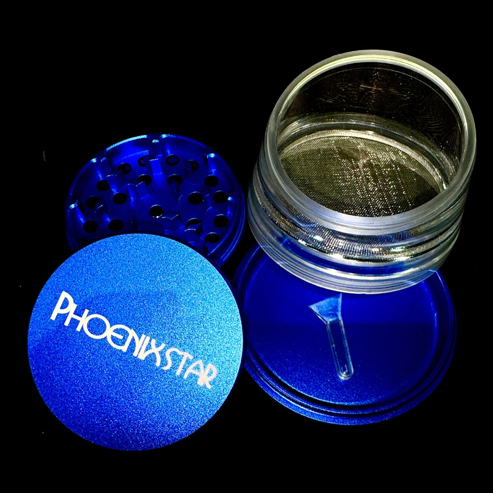 Phoenix Star Blue XL Herb Grinder
