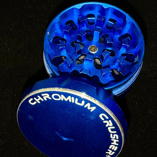Chrome Crusher Herb Grinder – Large