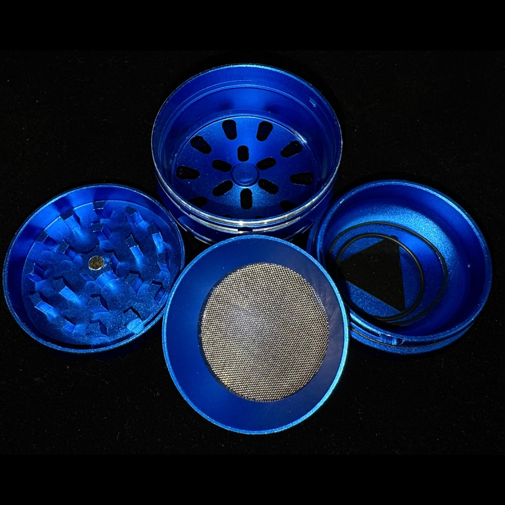 Chrome Crusher Herb Grinder – Large