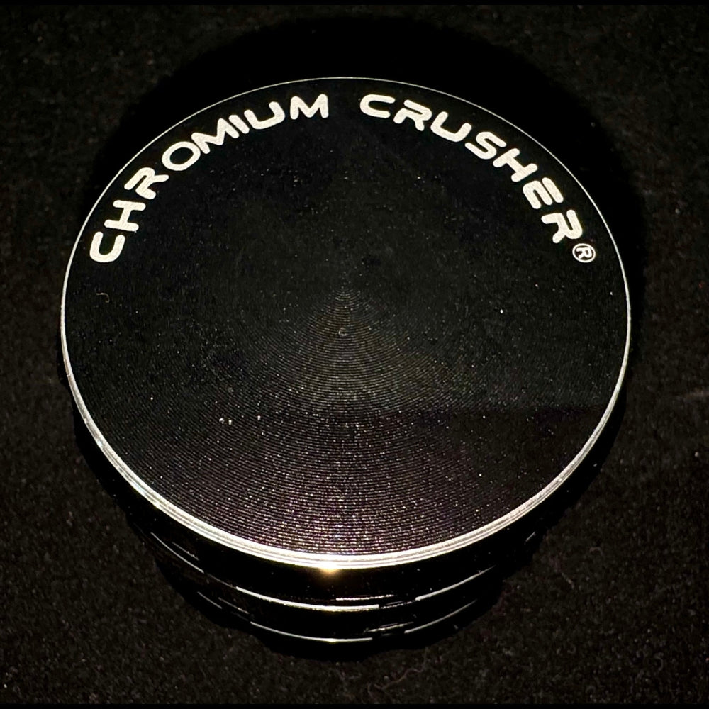 Chrome Crusher Herb Grinder – Large